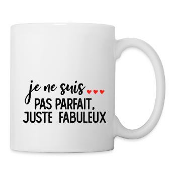 Pas Parfait mais Fabuleux 2 - Mug blanc - blanc - Droite