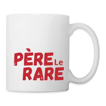 Seltene Perle Papa - Papa Geschenkidee - Tasse - Weiß - Rechts
