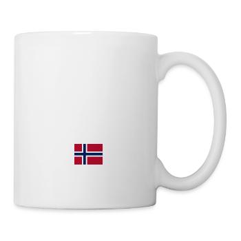 Tønsberg - Norway - Coordinates - Flag Tonsberg - Mug - white - Right