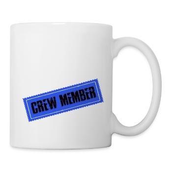 Crew Mitglied - Tasse - Weiß - Rechts