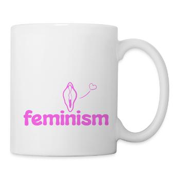Féminisme - Mug blanc - blanc - Droite
