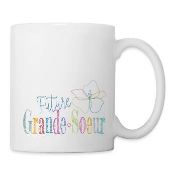 Future Grande Sœur – Annonce de Grossesse - Mug blanc - blanc - Droite