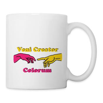 Veni Creator Colorum - Mug - white - Right