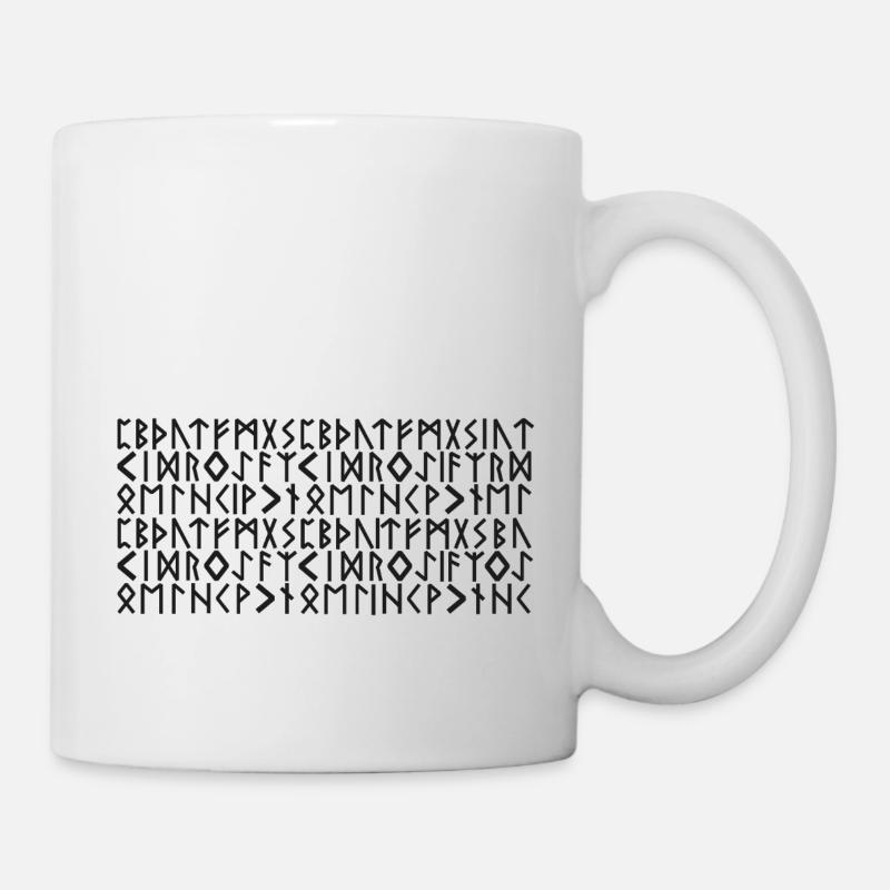 Alphabet Viking - Mug - white