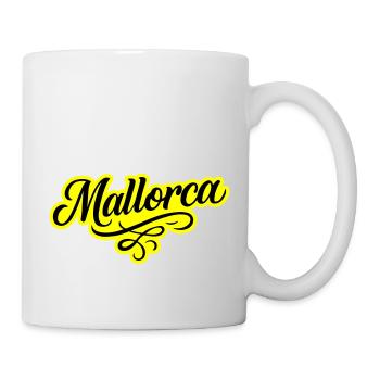 Mallorca Ornament - Tasse - Weiß - Rechts