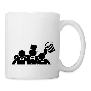 Junggesellenabschied Party Gruppe Jga - Tasse - Weiß - Rechts