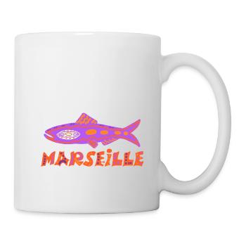 Sardine Marseillaise - Mug - white - Right
