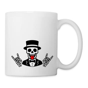 Groom Squelette - Mug blanc - blanc - Droite