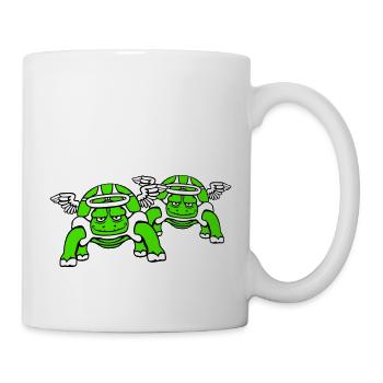 2 Turtle Team Angel Sky Halo Duo - Mug - white - Right