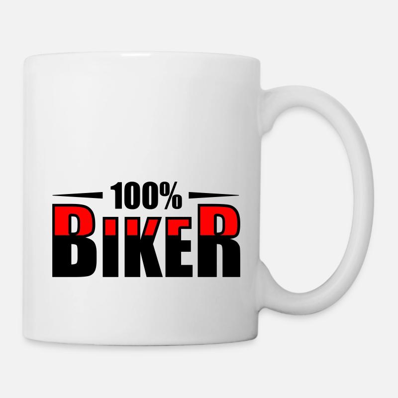 Motard Motard - Mug blanc - blanc