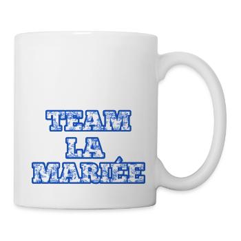 Blue Chinoiserie Bridal Team - Mug - white - Right