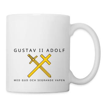Gustav II Adolf - Mug - white - Right
