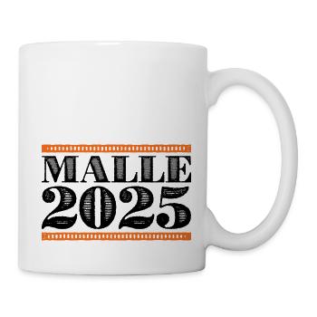 Malle 2025 Millésime - Mug blanc - blanc - Droite