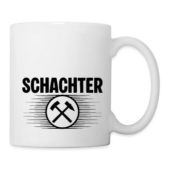 Schachter Erzgebirge - Tasse - Weiß - Rechts