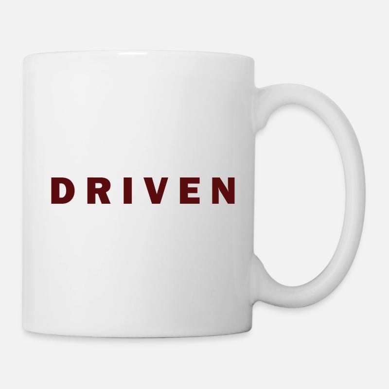 Illustration de conduite motivée - Mug blanc - blanc