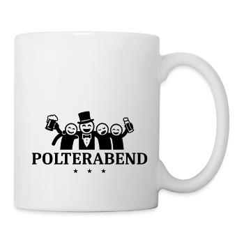 Polterabend Junggesellen - Tasse - Weiß - Rechts