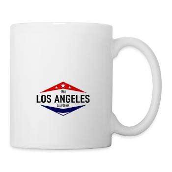 Los Angeles - Californie États-Unis d’Amérique - Mug blanc - blanc - Droite