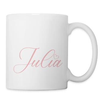 julia name - Tasse - Weiß - Rechts