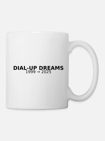 RÊVES D’ACCÈS COMMUTÉ - Mug blanc - blanc