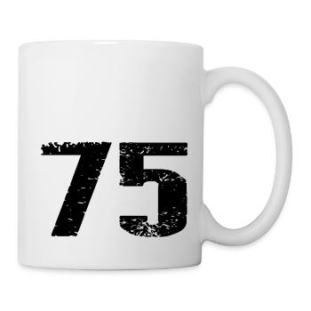 75 Number Leotard - Mug - white - Right