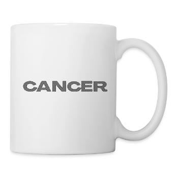CANCER – Checkerboard Zodiac Statement - Tasse - Weiß - Rechts