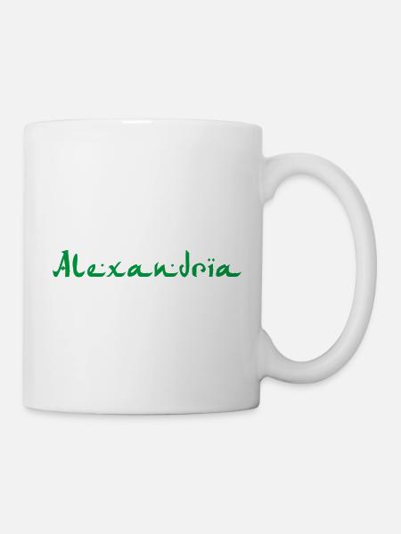 Alexandria - Tasse - Weiß