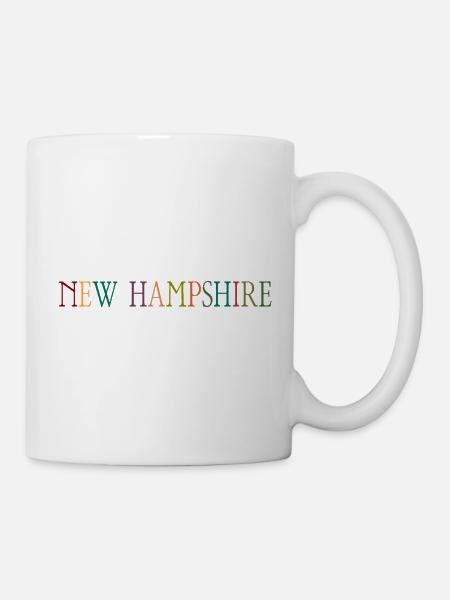 New Hampshire - Tasse - Weiß
