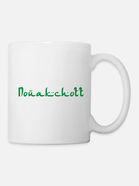 Nouakschott Mauritania - Tasse - Weiß