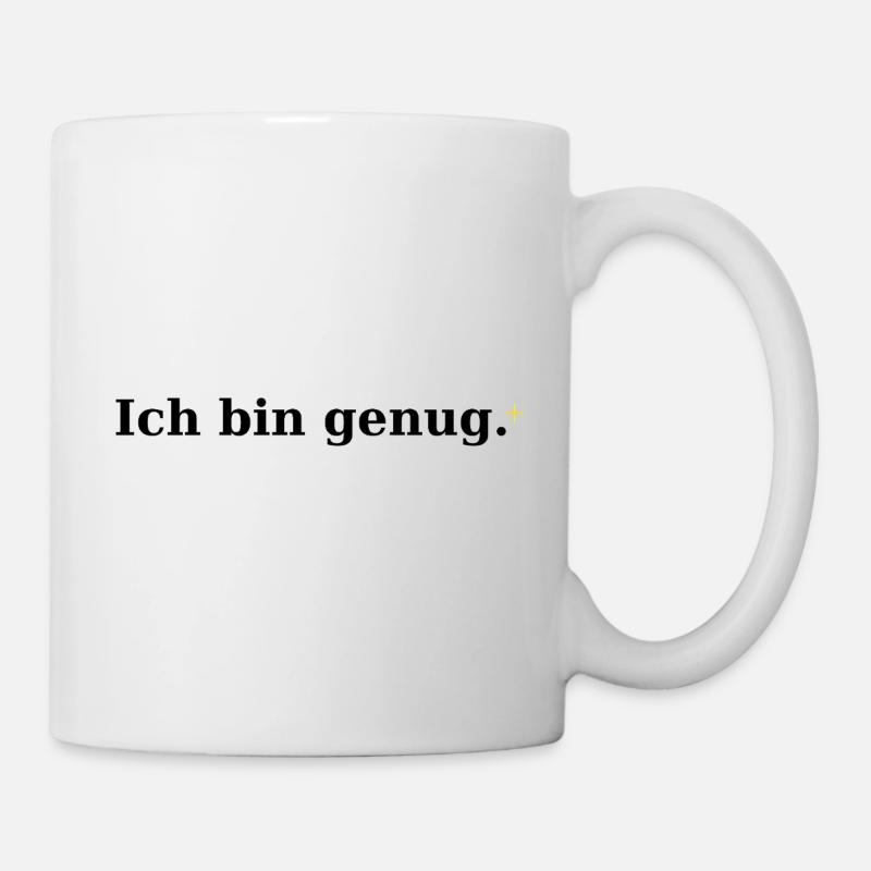 Je suis assez - Mug blanc - blanc