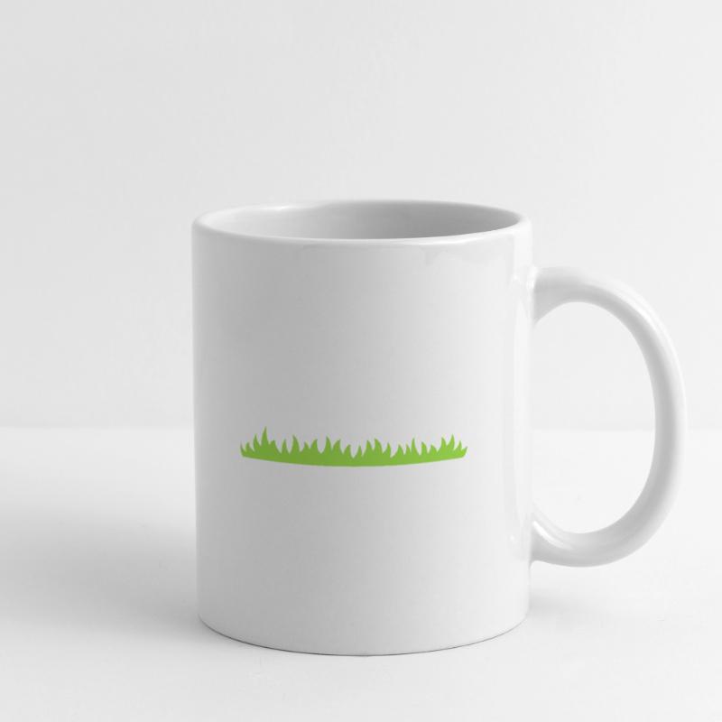 Gras oder Rasen Tasse