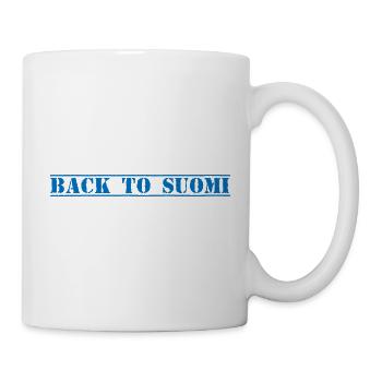Suomi, Finland - Mug - white - Right