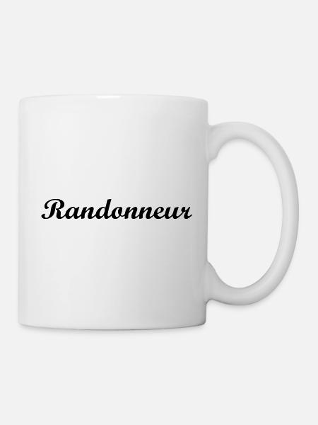 Randonneur - Mug blanc - blanc
