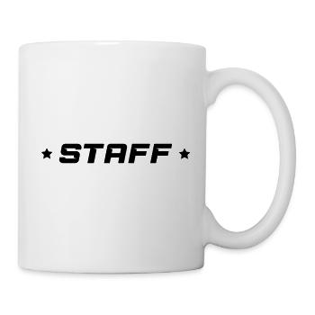 Staff - Tasse - Weiß - Rechts