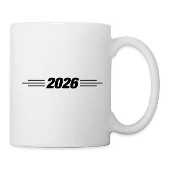 2026 year line - Mug - white - Right