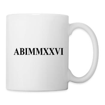 Abitur 2026 - Abitur - Roman numerals - Latin - Mug - white - Right