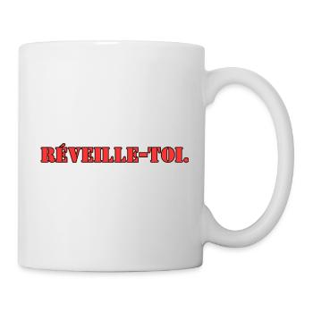 Wake up - Mug - white - Right