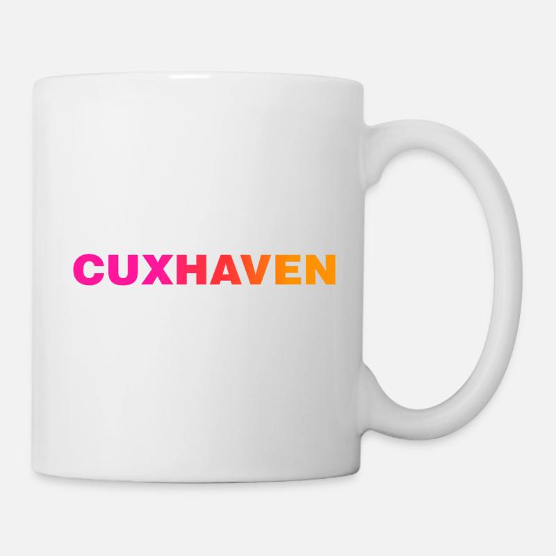 CUXHAVEN - Tasse - Weiß