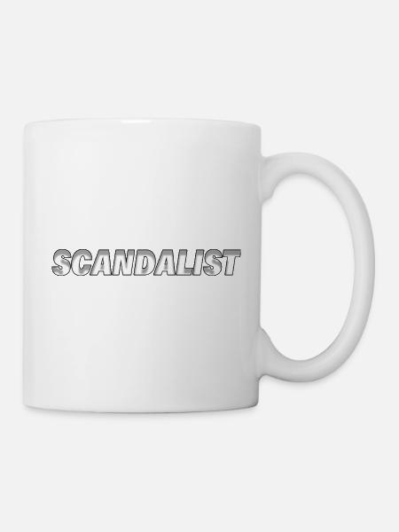 SCANDALIST - Tasse - Weiß