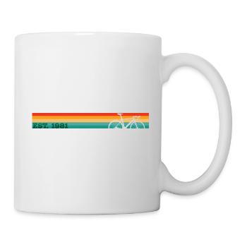 Millésime 1981 - Mug blanc - blanc - Droite