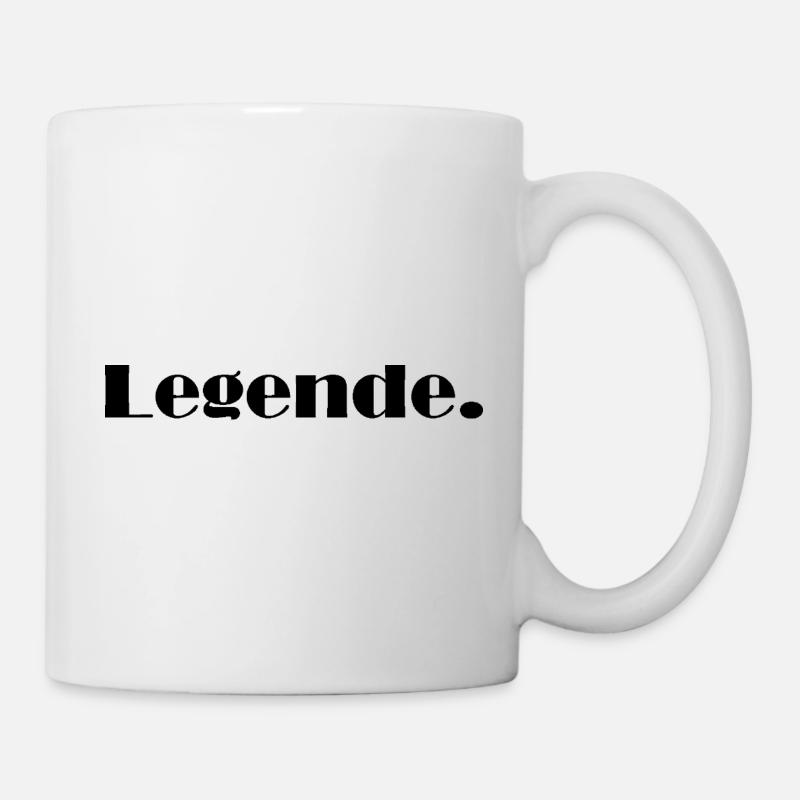 Légende - Mug blanc - blanc