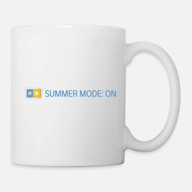 Summer Mode: On - Sommer 2026 Geschenkidee - Tasse - Weiß