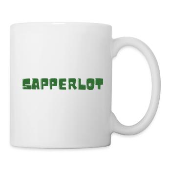 Sapperlot - Vocabulaire - Mots oubliés - Mug blanc - blanc - Droite