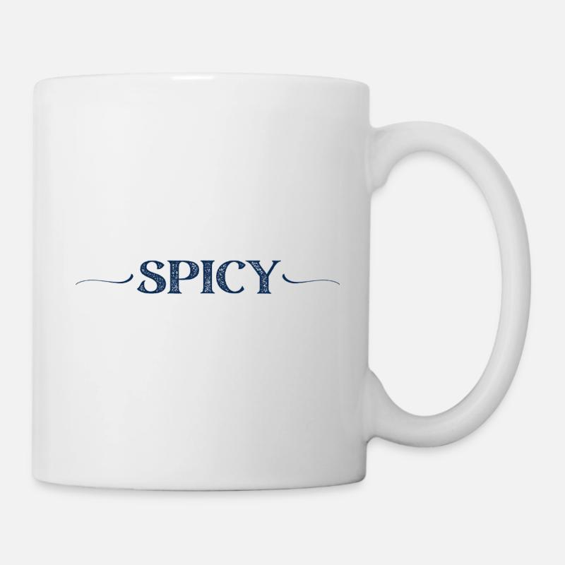 würzig - Tasse - Weiß