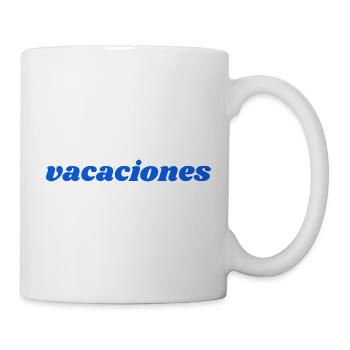 vacaciones - Tasse - Weiß - Rechts