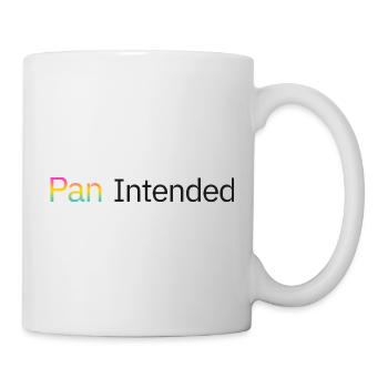 Pan prévu – un t-shirt pansexuel subtil de fierté - Mug blanc - blanc - Droite