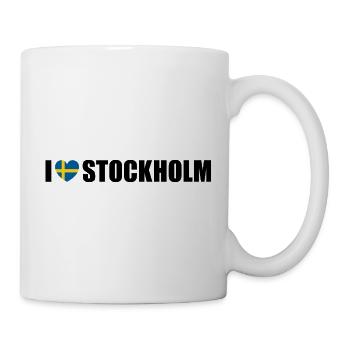 I love Stockholm Sweden - Mug - white - Right