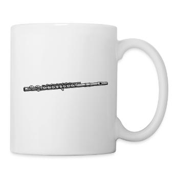 Flute Music - Mug - white - Right