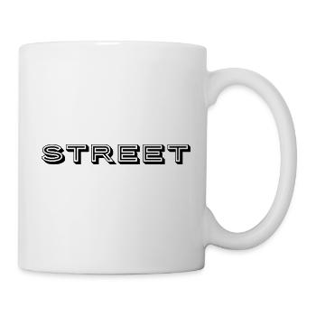 Straße - Tasse - Weiß - Rechts