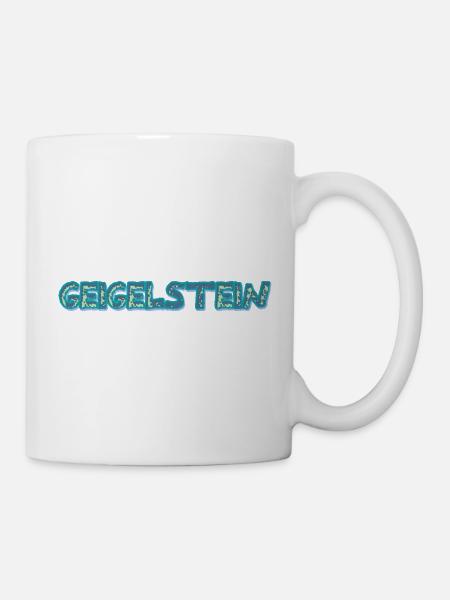 Geigelstein als Trekking - Tasse - Weiß