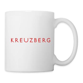 Berlin Kreuzberg Geschenk - Tasse - Weiß - Rechts